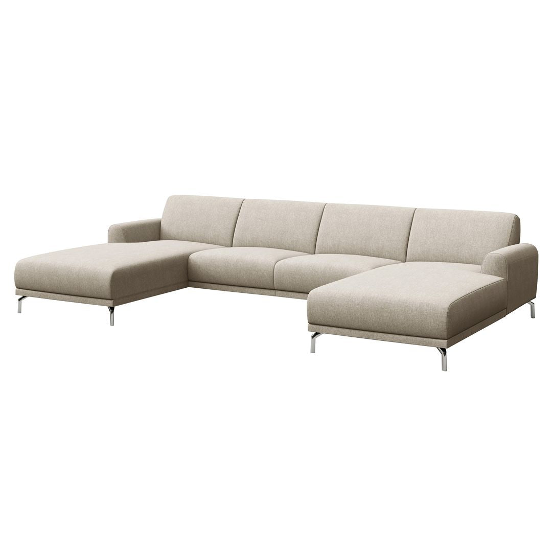 Sofa panoramiczna Puzo - tkanina